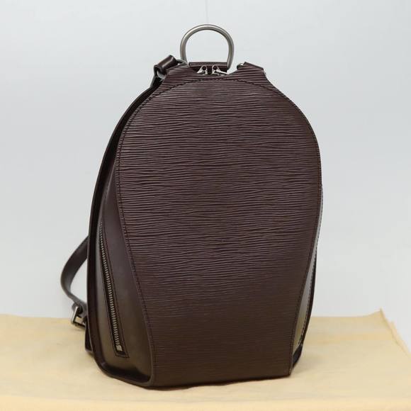 LOUIS VUITTON Epi Mabillon Backpack Mocha M5223D LV Auth yk14365 - Picture 12 of 16